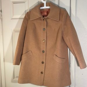 Vintage Bullocks Tan 100% Camel Hair Jacket